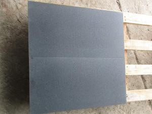 Honed Sawn Cut Grey Basalt Andesite Patio Tile