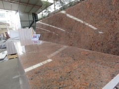 Polished Multicolor Red Granite Wall Paneling