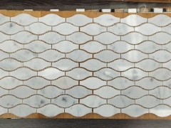 Carrara White Marble Mosaic