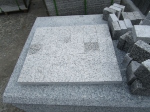 G655 White Flamed Granite Garden Landscape Patio Pavers