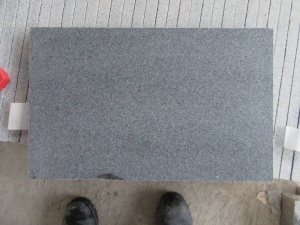 Padang Dark Grey G654 Honed Granite Wall Tiles