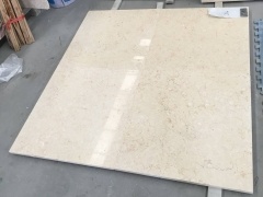Gold Marble Tiles Hotel Floor Covering Skirting