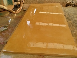 Yellow Sandstone Road Pavement Stone Paving Tile