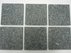 Green Porphyry Stone Flamed Laying Paving Tiles