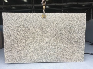 China Chrysanthemum Yellow Granite Slab For Countertop Worktop