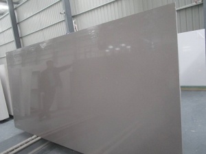 Grey Engineered Quartz Slabs For Kitchen Bathroom Counter