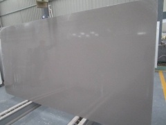 Grey Engineered Quartz Slabs For Kitchen Bathroom Counter