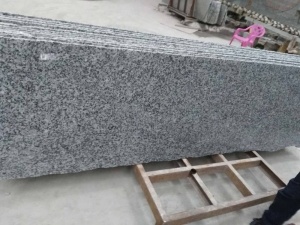 Big Flower White Gray G439 Granite Half Slabs