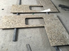 Polished Giallo Ornamental Granite Countertops