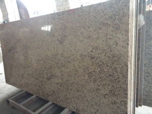 Prefabricated Giallo Ornamental Granite Custom Stone Countertops