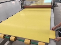 Engineered Quartz Pure Yellow Artificial Stone Slabs