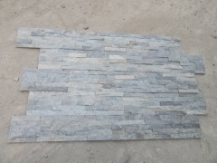 Exterior Feature Wall Green Quartzite Culture Stone