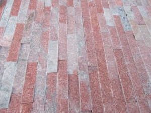 Red Quartzite Natural Culture Stone Cladding Tiles