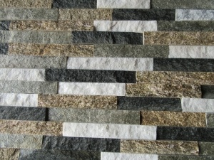 Mixed Color Quartzite Culture Stone Outdoor Veneer