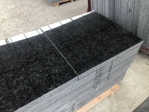 High Polished Angola Black Granite Wall Floor Tiles