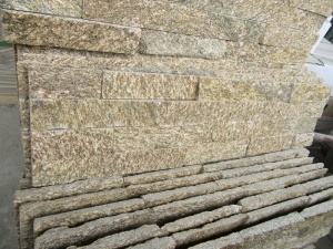 Tiger Skin Yellow Quartzite Culture Stone Panels