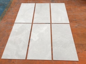 Wooden White Marble Slabs Tiles Cross-Cut