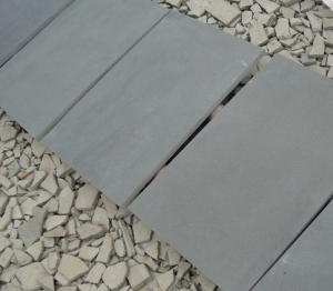 Hainan Grey Basalt Exterior Wall Cladding Honed Floor Tile