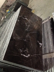 China Dark Emperador Brown Marble Slabs Tiles