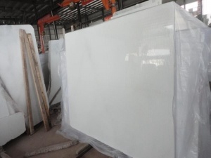 Thassos White Marble China Crystal White Marble Slab Tiles Cut To Size