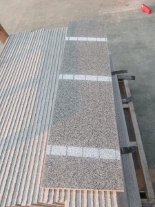 Bianco Crystal Granite G603 Light Grey Granite Slab Tiles Project Good Quality