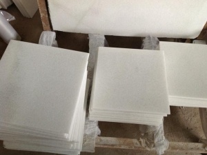 Thassos White Marble China Crystal White Marble Slab Tiles Cut To Size