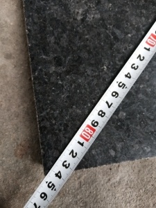 Angola Black Granite Polished Honed Wall Floor Tiles