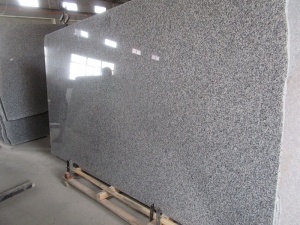 Popular Light Crystal Grey Granite G623 Polished Slab