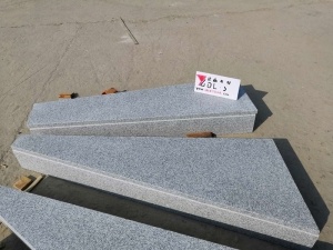 Wuhan G603 Light Grey Granite Stair Stone Step