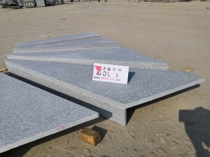 Wuhan G603 Light Grey Granite Stair Stone Step