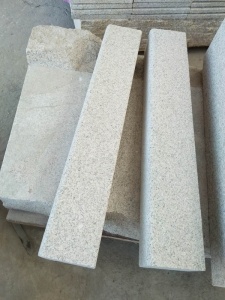 New G603 China Cheap Light Grey Granite Kerbstone