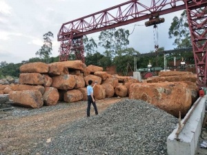 Chinese Grey Lava Andesite Hainan Gray Stone