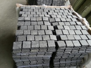 China G684 Granite Mesh Backed Pavers