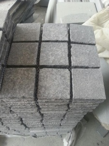 China G684 Granite Mesh Backed Pavers