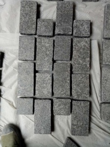 China G684 Granite Mesh Backed Pavers