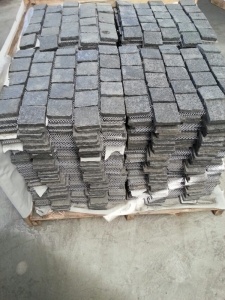 China G684 Granite Mesh Backed Pavers