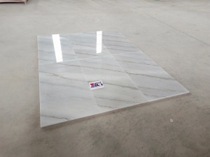 Chinese Carrara Guangxi White Marble Tiles