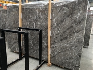 Own Factory Italy Grey Marble Polished Slab