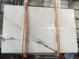 China Cheap Volakas White Marble Slab