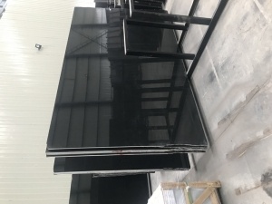 New Chinese Absolute Black Granite Shanxi Black Tiles Slab