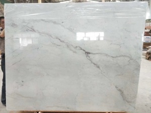 China Cheap Volakas White Marble Slab