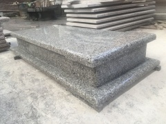 Swan Grey Granite Poland Design Tomb