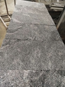 China New Viscount Shanshui White Granite Tiles