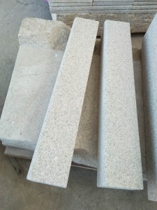 Lighter Grey Granite Kerbstones Road Curbstone