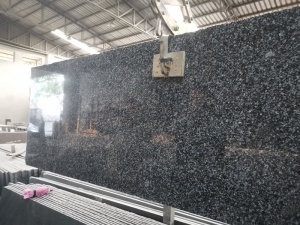 New G654 Polished Slab Dark Grey China Granite