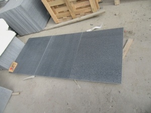 G654 Granite Honed Floor Tiles Pavers