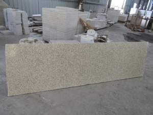 Polished G682 Yellow Granite Slab