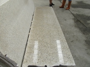 Polished G682 Yellow Granite Slab