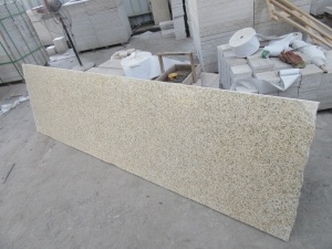Polished G682 Yellow Granite Slab