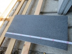 G654 Granite Honed Dark Grey Paving Slabs